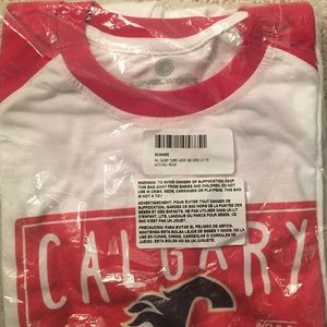 NHL Calgary Flames Lady’s Box Score T-Shirt